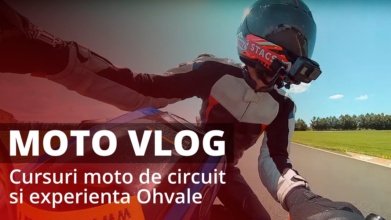 MOTO VLOG – Cursuri moto de circuit si experienta cu Ohvale Romania
